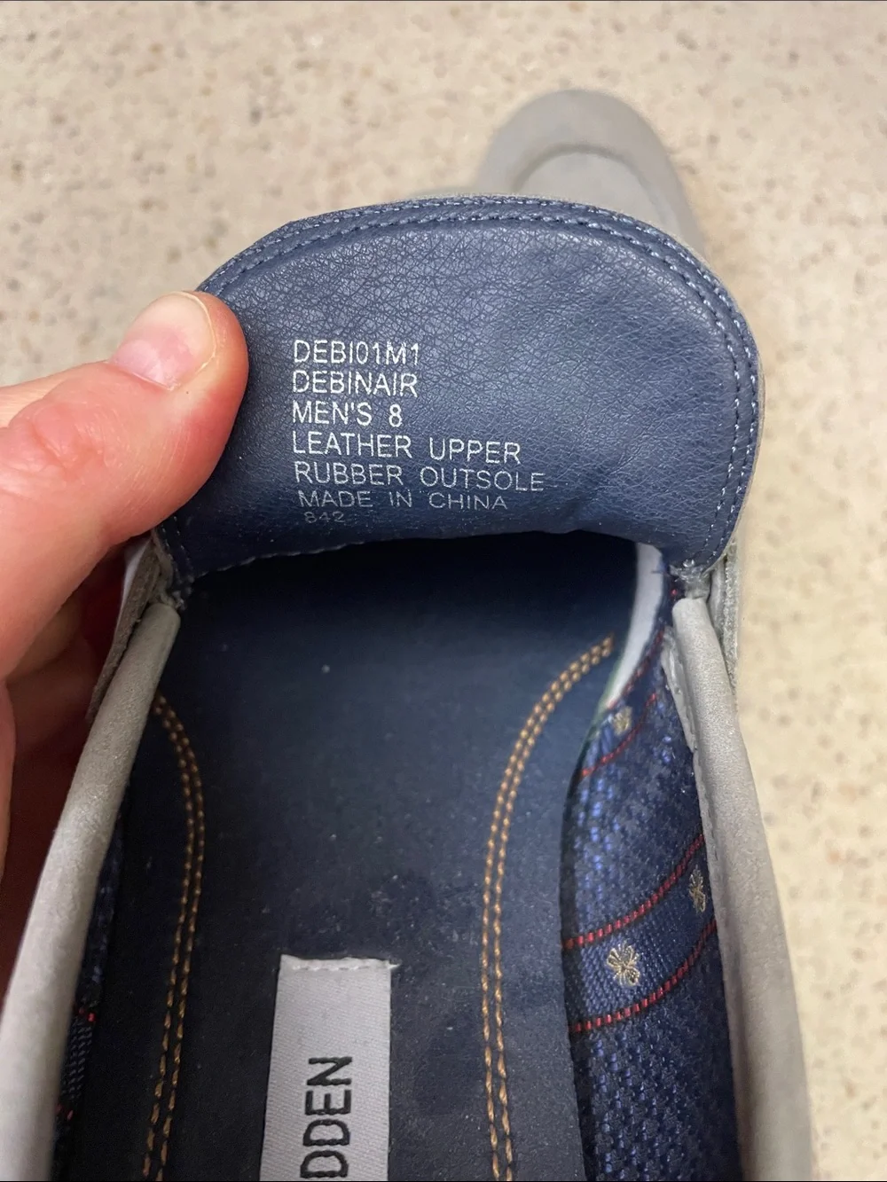 Steve Madden Gray Suede Bit-Detail Slip-On Loafers